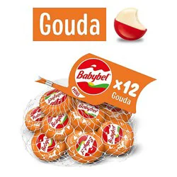 Babybel Mini Gouda Snack Cheese 12 Count - 8.5 Oz