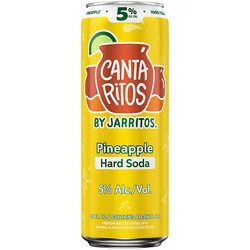 Cantaritos Pineapple Hard Soda In Cans - 25 Fl. Oz.