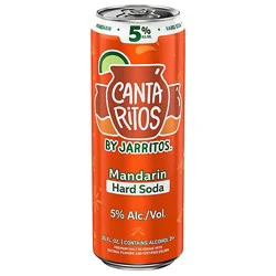 Cantaritos Mandarin Hard Soda In Cans - 25 Fl. Oz.