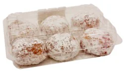 Raspberry Mini Donuts 6 Count - Each