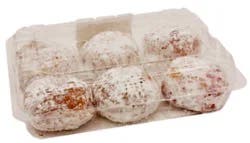Raspberry Mini Donuts 6 Count - Each