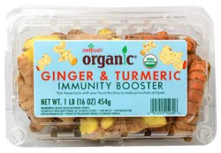 Organic Ginger & Turmeric Root - 16 Oz