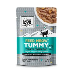 I And Love And You Feed Meow Tummy Tuna With Pumpkin Feast Functional Wet Cat Food - 3 Oz