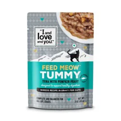 I And Love And You Feed Meow Tummy Tuna With Pumpkin Feast Functional Wet Cat Food - 3 Oz