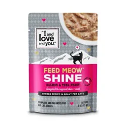 I And Love And You Feed Meow Shine Salmon & Tuna Feast Functional Wet Cat Food - 3 Oz