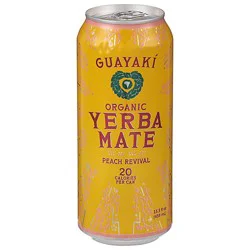 Guayaki Yerba Mate Peach Revival 15.5fz - 15.5 Fz