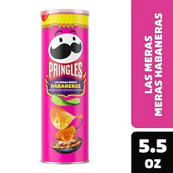 Pringles Potato Crisps Las Meras Meras Habaneras Lunch Snacks - 5.5 Oz