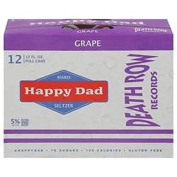 Happy Dad Grape Seltzer - 12-12 Fz