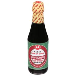Wanjashan Sauce Soy No Perservative Low Sodium - 10 Oz