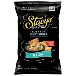 Stacys Simply Naked Pita Chips - 16 Oz