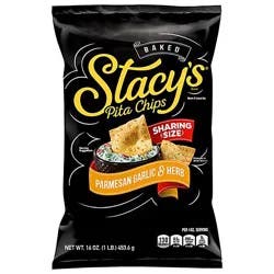 Stacys Pita Chips Parmesan Garlic Herb - 16 Oz