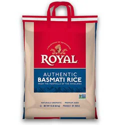 Royal Basmati Rice Bag - 15 Lb