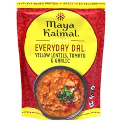 Maya Kaimal Dal Yellow Lentil Tomato Garlic - 10 Oz