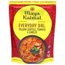 Maya Kaimal Dal Yellow Lentil Tomato Garlic - 10 Oz