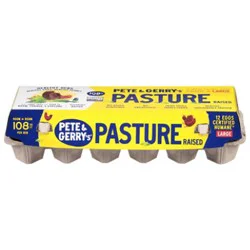 Pete And Gerrys Pasture Raised Eggs 12 Ct - 12 Ct
