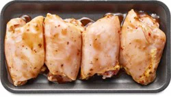 Chicken Thighs With Black Garlic Marinade Up To 10% Solution - Lb