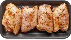 Chicken Thighs With Caribbean Jerk Marinade Up To 10% Solution - Lb