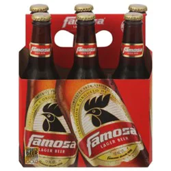 Famosa Imported Lager Beer 6pk Bottles - 6-12 Fz
