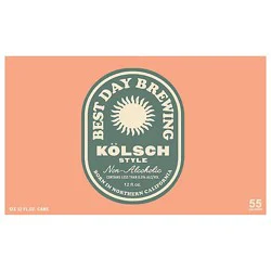 Best Day Kolsch N/a 6-12oz In Cans - 6-12 Fz