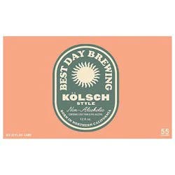 Best Day Kolsch N/a 6-12oz In Cans - 6-12 Fz