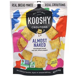 Kooshy Croutons Almost Naked - 5 Oz