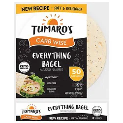 Everything Bagel Carb Wise Wraps - 11.2 Oz