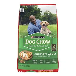 Purina Dog Chow Complete Chicken Flavor Adult Dry Dog Food - 40 Lb