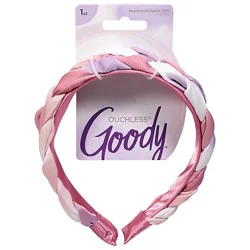 Goody Headband Watercolor Braid Pink - 1 Ct