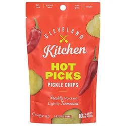Cleveland Kitchen Hot Pickle Chips - 3 Oz