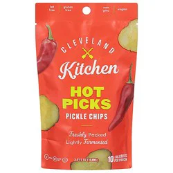 Cleveland Kitchen Hot Pickle Chips - 3 Oz