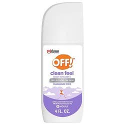 Off Clean Feel Kbr 20% Spritz 4 Oz - 4 Oz