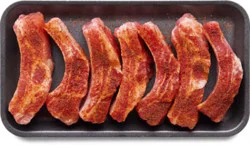 Pork Back Ribs Mr Pig Bbq Seasoning - Lb