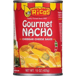 Ricos Gourmet Nacho Sauce Cheese - 15 Oz