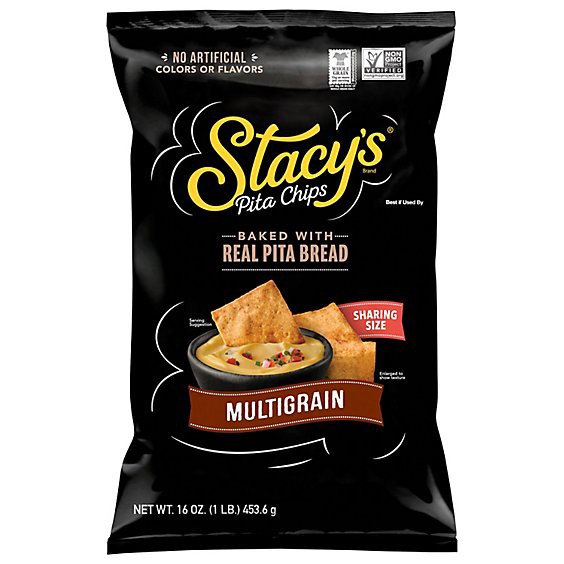 slide 1 of 6, Stacys Pita Chips Multigrain - 16 Oz, 16 oz