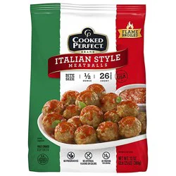 Cooked Perfect Italian Style Meatballs 13 Ounce - 13 Oz