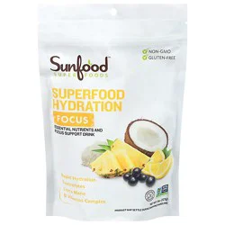 Sunfood Superfood Hydration Focus Pineapple Acai - 8.0 Oz