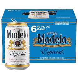 Modelo Especial Lager Mexican Beer 4.4% Abv Can - 6-12 Fl. Oz.