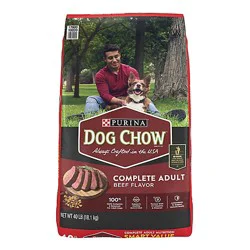 Purina Dog Chow Complete Beef Flavor Adult Dry Dog Food - 40 Lb.