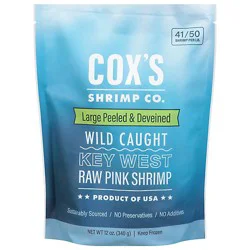 Key West Pink Shrimp Raw 41/50 P&d - 12 Oz