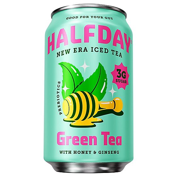slide 1 of 1, Halfday Green Iced Tea 12 - Fl. Oz., 12 fl oz
