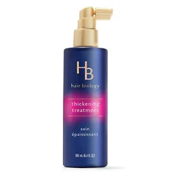 Hair Biology Thickening Treatment With Biotin Full And Vibrant For Fine Thin Or Flat Hair - 6.4 Fl. Oz.