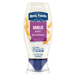 Best Foods Garlic Aioli Spread & Dressing - 11.5 Oz