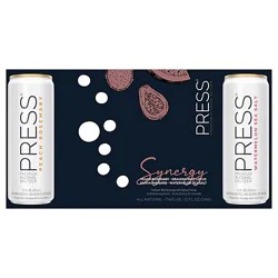 Press Premium Synergy Pack Alcohol Seltzer In Cans - 144 Fl. Oz.