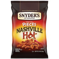 Snyder's Of Hanover Nashville Hot Pretzel Pieces - 11.25 Oz