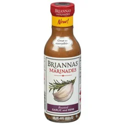Briannas Roasted Garlic Herb Marinade - 12 Oz