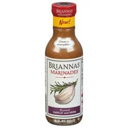 Briannas Roasted Garlic Herb Marinade - 12 Oz