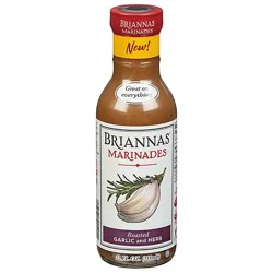Briannas Roasted Garlic Herb Marinade - 12 Oz