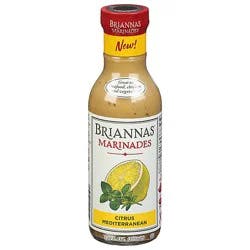 Briannas Citrus Mediterranean Marinade - 12 Oz