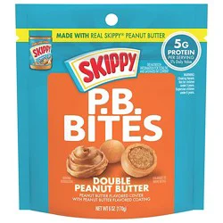 Skippy Peanut Butter Bites Double Pb Pouch - 6 Oz