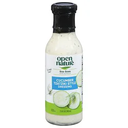 Open Nature Dressing Cucumber Tzatziki 11.8 Fz - 11.8 Fz